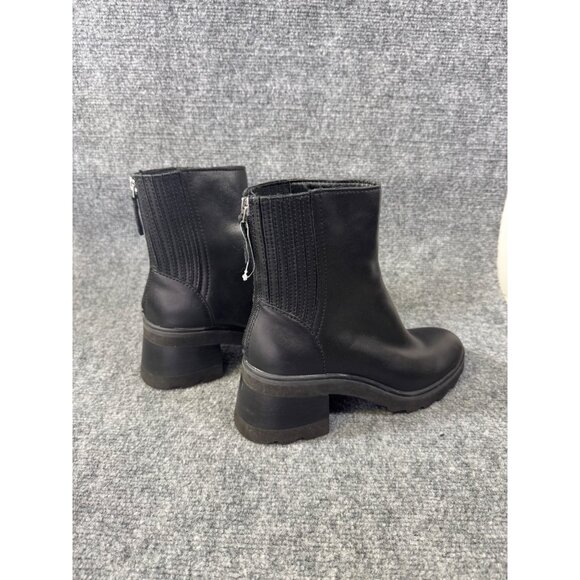 Dolce Vita Womens Size 6.5 Black Leather Ankle Boots - Picture 12 of 16